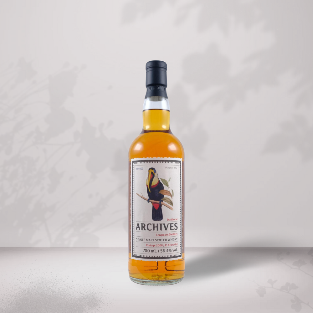 ARCHIVES 2008 ロングモーン 15yo hogshead 56.4%