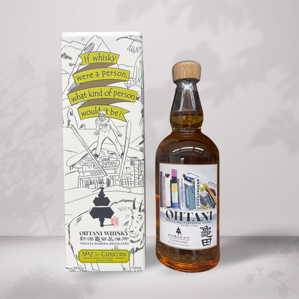 新潟亀田蒸溜所 OHTANI WHISKY Zodiac Sign Series 第2弾「Capricorn」50%