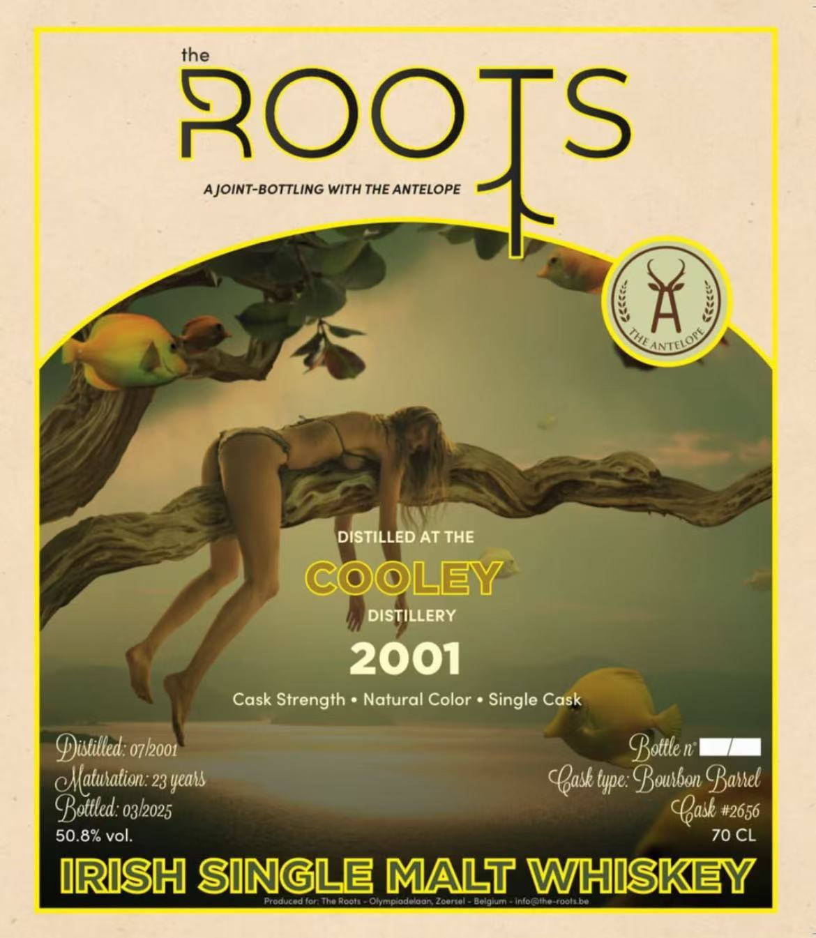 乾杯会&THE ANTELOPE 2001-2024 クーリー 23yo 50.8% Bourbon Barrel
