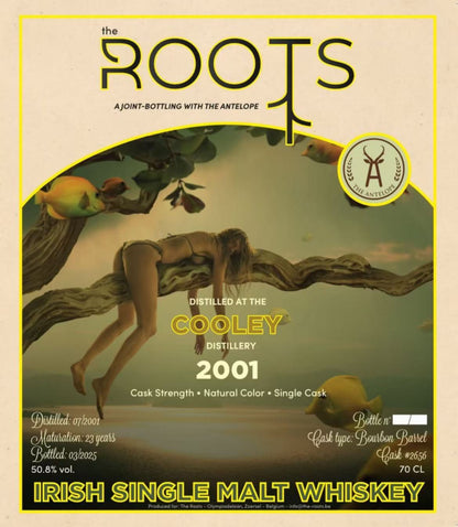 乾杯会&THE ANTELOPE 2001-2024 クーリー 23yo 50.8% Bourbon Barrel