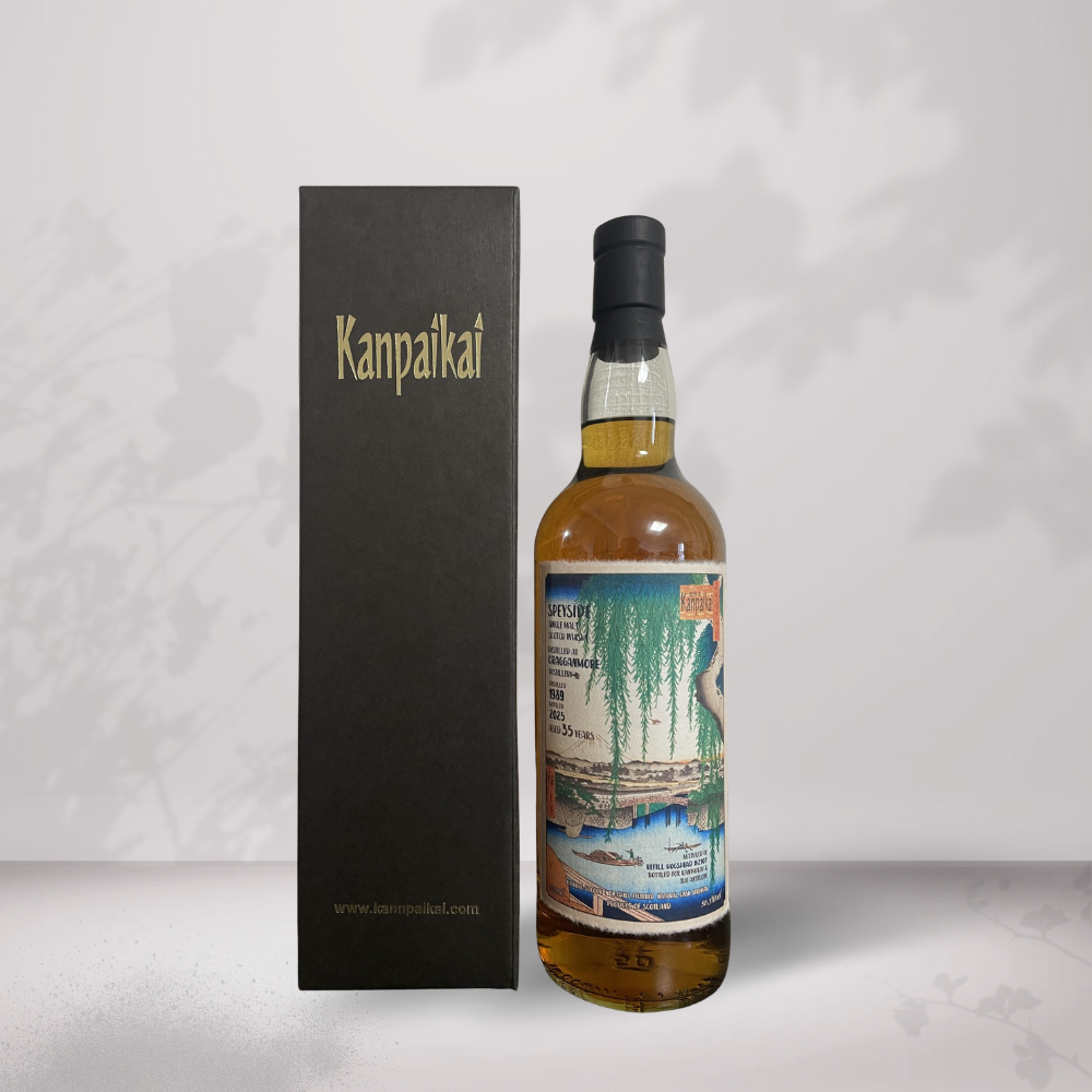 乾杯会&The  Antelope 1989-2025 クラガンモア 35yo Refill Hogshead 50.3%