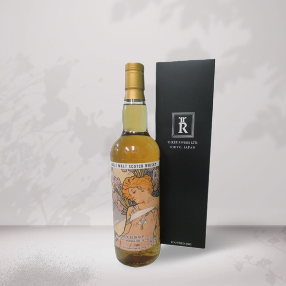 スリーリバーズ「四季」シリーズ第２章　第３弾「冬」アイラシングルモルト1998 26年 56.2%